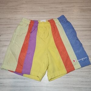 Vintage Y2K Champion Shorts Men's Multicolored Size Medium A4